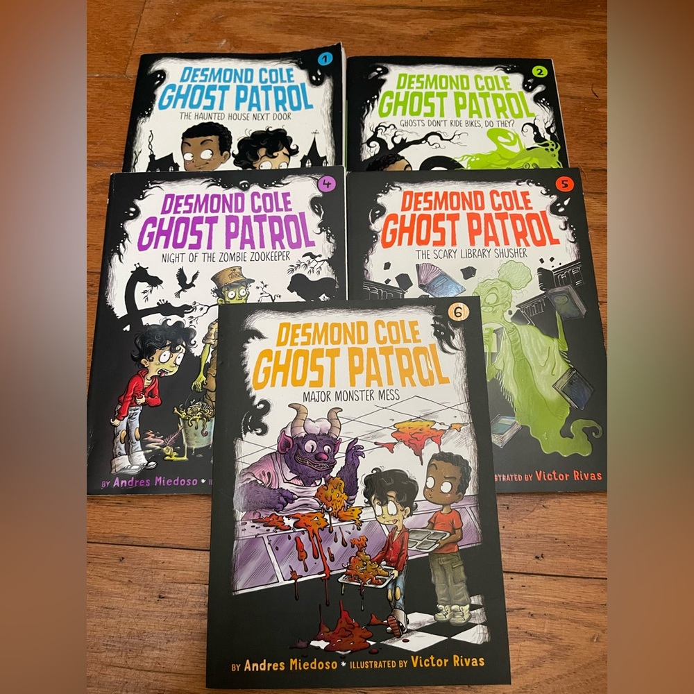 Desmond Cole Ghost Patrol Books (5)